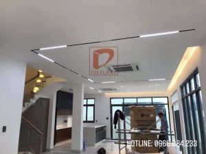 Chiếu sáng phòng khách nhà hiện đại Midori Bình Dương