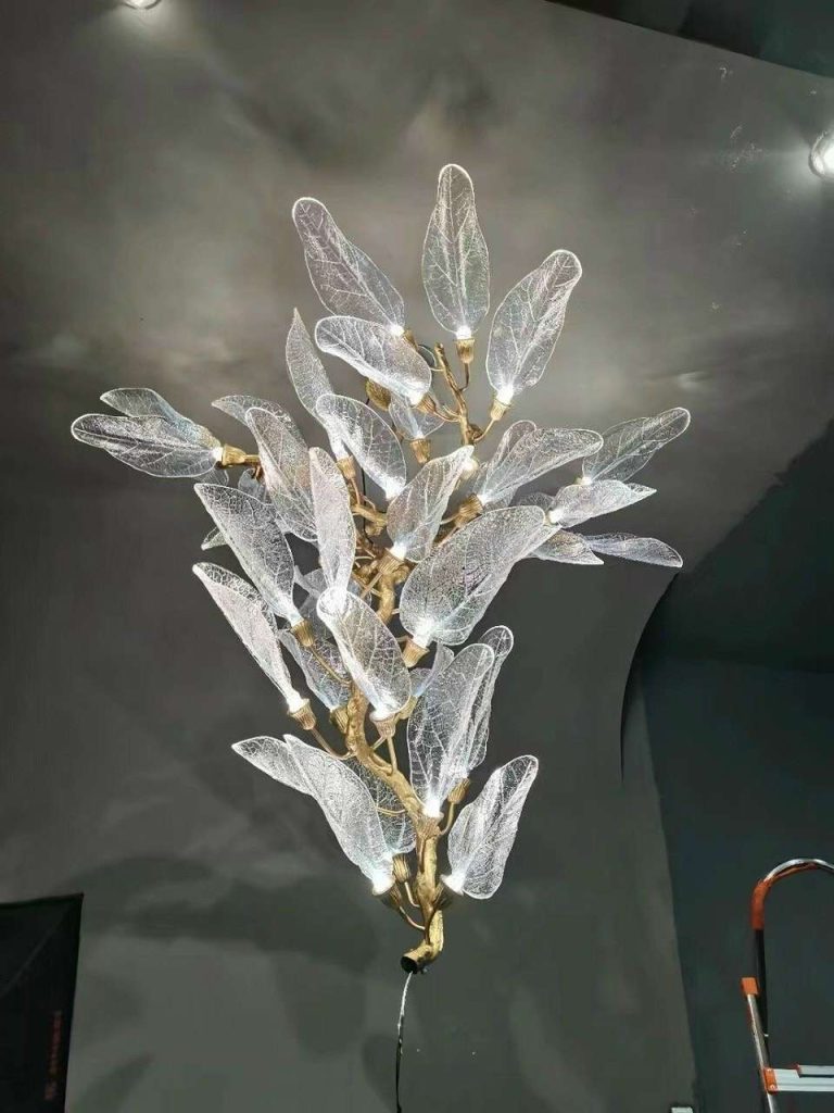 Đèn Thả Chiếc Lá DU LED
