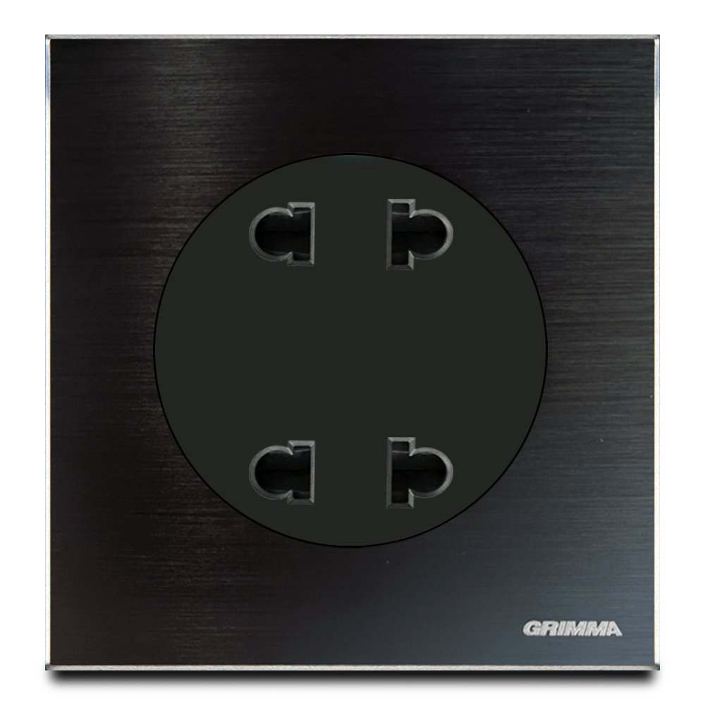 Công Tắc Ổ Cắm Grimma G88 Đen - Hình ảnh 8
